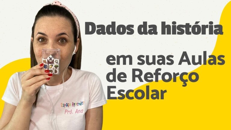 Dados da História em suas Aulas de Reforço Escolar